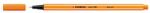 STABILO Tűfilc, 0, 4 mm, STABILO "Point 88", narancssárga (88/54) - mystock