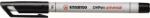 STABILO Alkoholmentes marker, OHP, 0, 7 mm, STABILO "OHPen F", fekete (852/46) - mystock