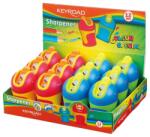 Keyroad Hegyező 2 lyukú tartályos, fedeles, ceruzahegy gömbölyítő 12 db/display Keyroad Colour Special vegyes színek (KR971525) - mystock