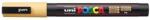 uni Dekormarker, 0, 9-1, 3 mm, UNI "Posca PC-3M", barack (2UPC3MBARACK)