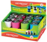 Keyroad Hegyező 2 lyukú tartályos 12 db/display Keyroad Sand Clock vegyes színek (KR970852) - mystock