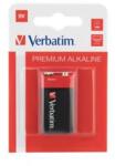 Verbatim Elem, 9V, 1 db, VERBATIM "Premium (49924) - mystock