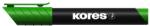 Kores Alkoholos marker, 3-5 mm, kúpos, KORES "K-Marker", zöld (20935) - mystock