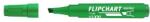 ICO Flipchart marker, 1-4 mm, vágott, ICO "Artip 12 XXL", zöld (9580081003) - mystock