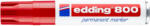 edding Alkoholos marker, 4-12 mm, vágott, EDDING "800", piros (7580085002) - mystock