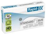 Rapid Tűzőkapocs, 23/8, horganyzott, RAPID "Standard", 1000db/doboz (24869200) - mystock