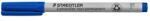 STAEDTLER Alkoholmentes marker, OHP, 0, 6 mm, STAEDTLER "Lumocolor 316 F", kék (316-3)