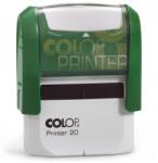Colop Bélyegző, COLOP "Printer 20" zöld ház/fekete párna - mystock