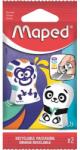 Maped Radír, vegyes minták, MAPED "Ergo Fun Multicolor", 2db/cs (119002)