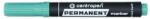 Centropen Permanent marker 1-4, 6mm, vágott hegyű, Centropen 8576 zöld (A-585760110) - mystock