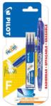 Pilot Rollertoll, 0, 25mm, törölhető, kupakos, PILOT "Frixion Ball", kék + betét, 2db/bliszt (BLFR5-L-BT+S3)