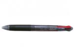 Pilot Golyóstoll, 0, 25 mm, nyomógombos, négyszínű, PILOT "Feed GP4", fekete test (BPKG-35RM-BT-BG) - mystock