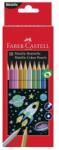 Faber-Castell Színes ceruza készlet, hatszögletű, FABER-CASTELL, 10 különböző metál szín (201583) - mystock