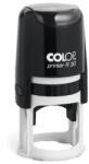 Colop Bélyegző, kör, COLOP "Printer R 30", kék cserepárnával (01033060) - mystock