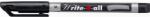 STABILO Alkoholos marker, 1 mm, kúpos, STABILO "Write-4-all", fekete (146/46)