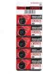 Maxell CR2025 Lítium Gombelem 5db/csomag (MCR2025_5) - mystock
