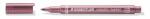 STAEDTLER Dekormarker, 1-2 mm, kúpos, STAEDTLER "8323", metálpiros (8323-232)