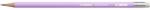 STABILO Grafitceruza radírral, HB, hatszögletű, STABILO "Swano Pastel", lila, 12db/doboz (4908/03-HB) - mystock