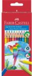 Faber-Castell Színes ceruza készlet, háromszögletű, FABER-CASTELL "Papagáj", 24 különböző szín (116544) - mystock