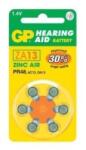 GP Batteries GP Hearing Aid ZA13 (7000ZD, PR48) Cink-levegő hallókészülék elem 6db/bliszter (B3513) - mystock