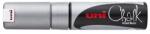 uni Krétamarker, 8 mm, UNI "PWE-8K", ezüst (2UPWE8KE)