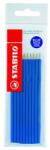 STABILO Golyóstollbetét, 0, 38mm, STABILO "Liner 308", kék, 10db/cs (030F1041) - mystock