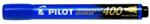 Pilot Alkoholos marker, 1, 5-4 mm, vágott, PILOT "Permanent Marker 400", kék (SCA-400-L) - mystock