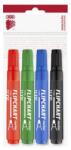ICO Flipchart marker készlet, 1-3 mm, kúpos, ICO "Artip 11 XXL", 4 különböző szín (9580069004)