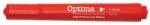 Optima Alkoholos marker OPTIMA vágott piros (120941) - mystock