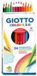 GIOTTO Színes ceruza GIOTTO Colors 3.0 hatszögletű 24db/készlet (2767 00)