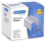 Rapesco Tűzőkapocs, 923/14, horganyzott, RAPESCO, 1000db/doboz (S92314Z3) - mystock