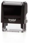Trodat Bélyegző, TRODAT "Printy 4912", fekete ház, fekete párnával (4912F) - mystock