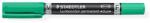 STAEDTLER Alkoholos marker, F/M, 0, 6/1, 5 mm, kúpos, kétvégű, STAEDTLER "Lumocolor Duo 348", zöld (348-5) - mystock
