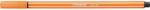 STABILO Rostirón, 1 mm, STABILO "Pen 68", halvány narancssárga (68/30) - mystock