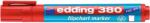 edding Flipchart marker, 1, 5-3 mm, kúpos, EDDING "380", piros (7580011001) - mystock