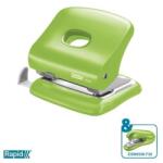 Rapid Lyukasztó, kétlyukú, 30 lap, RAPID "FC30", élénk zöld (5000361) - mystock