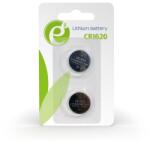 Gembird CR1620 Lítium Gombelem 2db/csomag (EG-BA-CR1620-01) - mystock