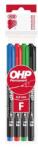 ICO Alkoholos marker készlet, OHP, 0, 5 mm, F, ICO, 4 különböző szín (9070024000) - mystock