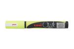 uni Krétamarker, 1, 8-2, 5 mm, UNI "PWE-5M", fluor sárga (PWE-5M F.YELLOW)