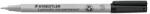 STAEDTLER Alkoholmentes marker, OHP, 0, 4 mm, STAEDTLER "Lumocolor 311 S", fekete (311-9) - mystock