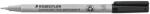 STAEDTLER Alkoholmentes marker, OHP, 0, 4 mm, STAEDTLER "Lumocolor 311 S", fekete (311-9)