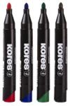 Kores Alkoholos marker, 3-5 mm, kúpos, KORES "K-Marker", 4 különböző szín (20943) - mystock