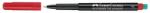 Faber-Castell Alkoholos marker FABER-CASTELL F 0, 6 mm piros (151321) - mystock