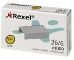 Rexel Tűzőkapocs, 26/6, REXEL "No. 56", 1000db/doboz (ACCO6131)