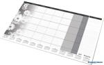 Panta Plast Könyökalátét, 470x330 mm, havi tervezővel, PANTA PLAST, virágos (INP318000799) - kecskemetirodaszer