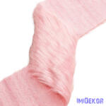  Szőrme tekercs 15cm x 1m - Rózsaszín