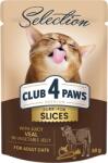 Club4Paws, Selection Plic Pisică cu Bucăți de Viţel și Pui în Sos - Premium Plus Club 4 Paws