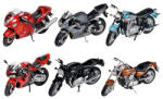 Goki Motociclete jucarie, Die-Cast, 15 x 6.5 cm, 3 ani+, Goki THRUXTON