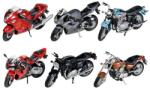 Goki Motociclete jucarie, Die-Cast, 15 x 6.5 cm, 3 ani+, Goki HONDA