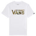 Vans Rövid ujjú pólók BY VANS CLASSIC LOGO FILL Fehér 12 / 14 Jahre